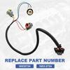Tail Light Socket Wiring Harness Rear Right for 2005 2006 Chevrolet Silverado Suburban GMC Sierra Yukon Cadillac Escalade OE 16532724