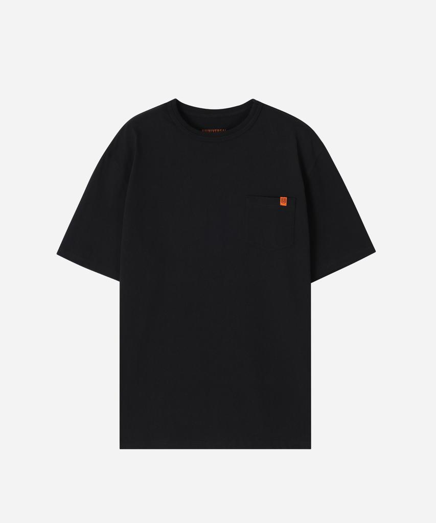 Yunibeosyeolobeolol Workers Pocket T-Shirt Black