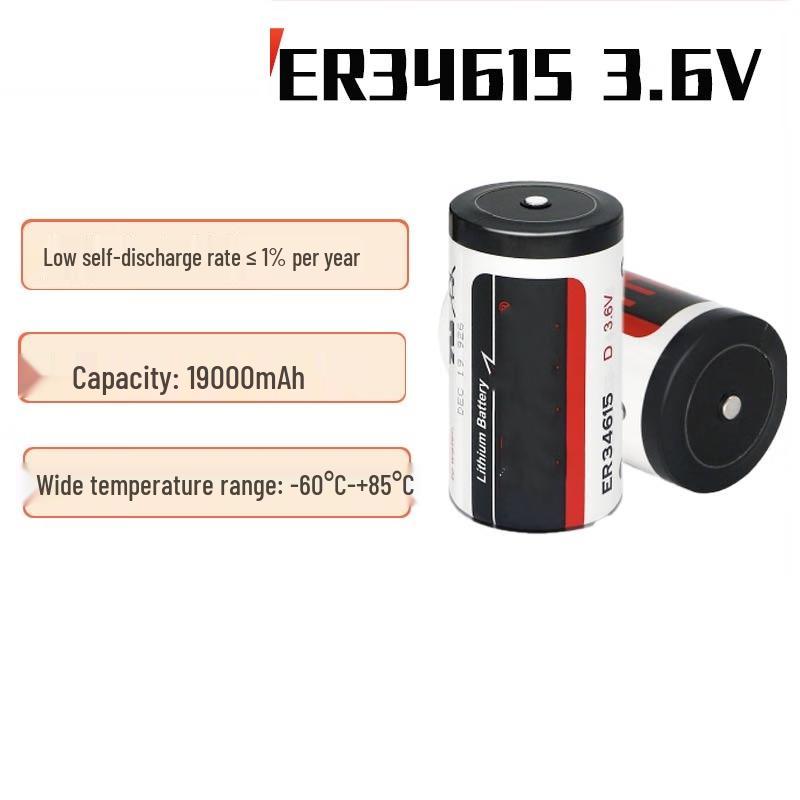 ER34615 3.6V D-Size Lithium Primary Battery