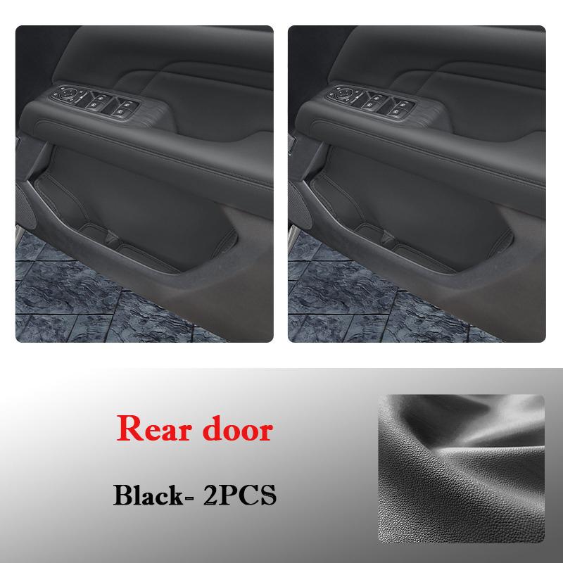 For Haval H9 2026 2026 Car Door Slot Storage Box Leather Protective Pad Cover WaterProof Organize Barrel Interior Accessories