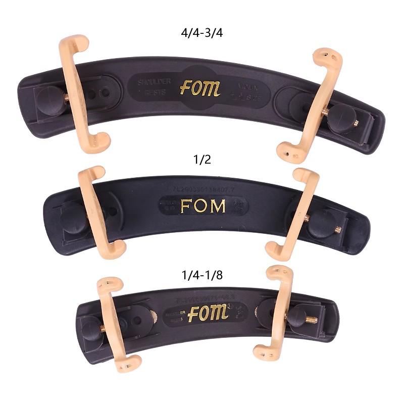 Verstellbare Violinenschulter- und Kinnhalterung mit Schwamm für alle Größen (1/8 bis 4/4) - Geeignet für Kinder und Erwachsene