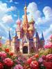 Diamond Painting Castle Russia 5DDIY Diamond Flower Picture Embroidery Landscape Church Mosaic  Kit Handmade Hobbies Decoration