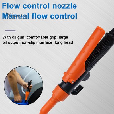 Portable Transfer Pump Battery Operated Electric Siphon Pump Powerful Suction Easy To Use Handheld Fuel Oil Transfer Pump