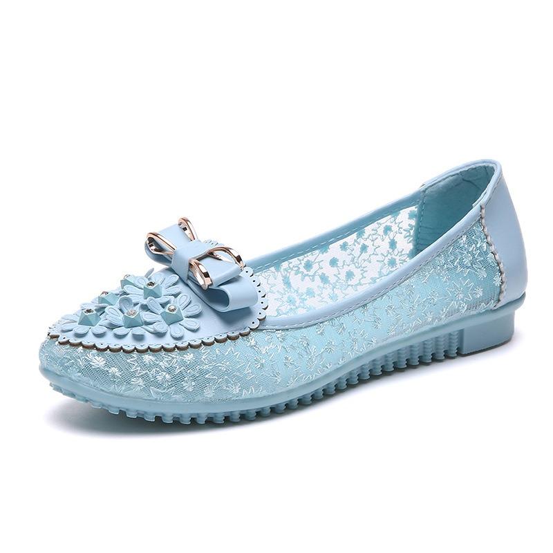 Fashion Womens Shoes 2025 Summer New Korean Version Fashion Doudou Shoe Soft Soled Comfortable And Breathable Flat Shoes Zapatos planos