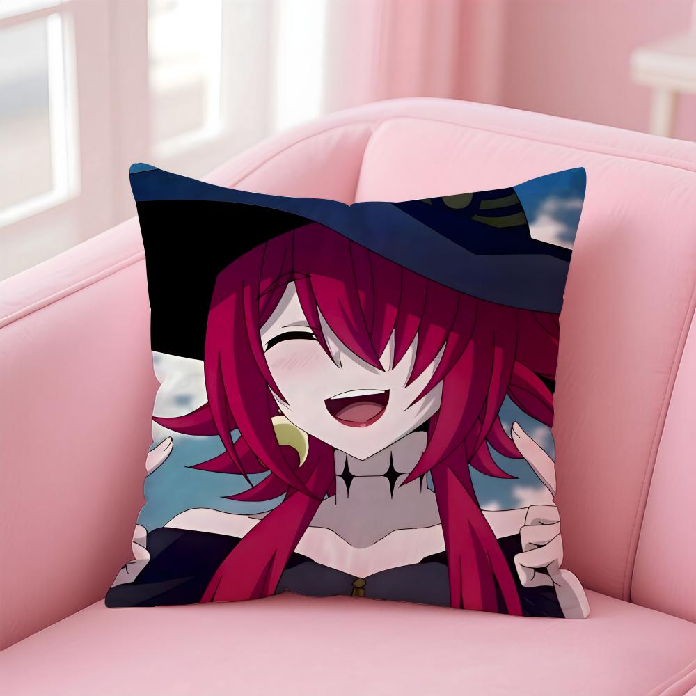 Ragna C-Crimsons Anime Cushion Cover Comfortable Reversible Pillow Cover Ideal For Car Sofa Bedroom & Beyond