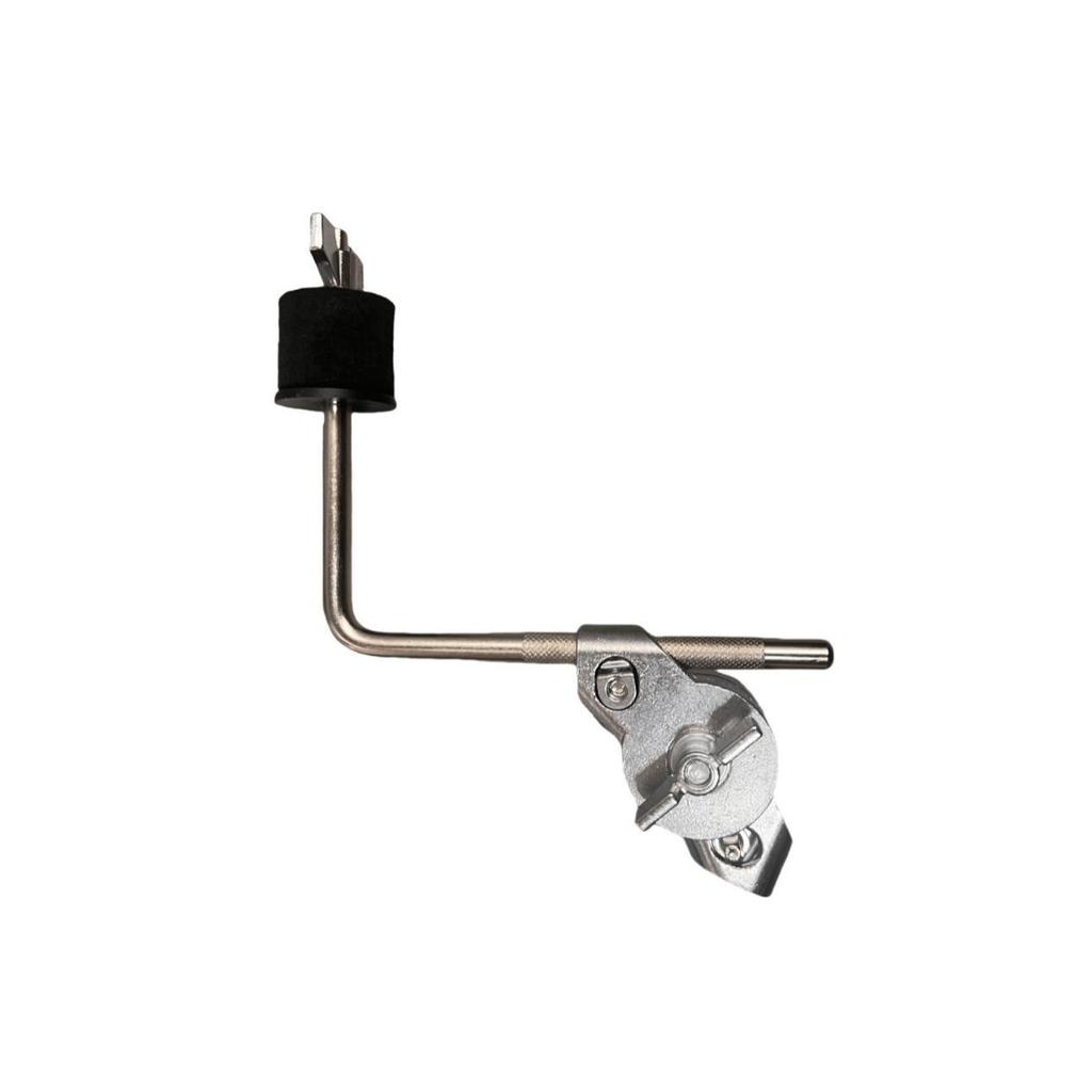 Dual Quick Lock Drum Rack and Cymbal Clamp with Multi-Function Cowbell Holder