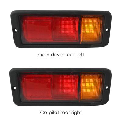 Car Rear Bumper Reflector Light For Mitsubishi Pajero Montero 1992-1999 MB124963 MB124964 214-1946L-UE Tail Rear Brake