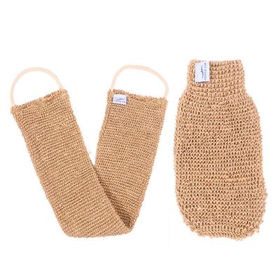 Ramie Jute Badhandschoen Handdoek Body Scrub Handschoenen Bad Douche Sauna Spons Handschoenen
