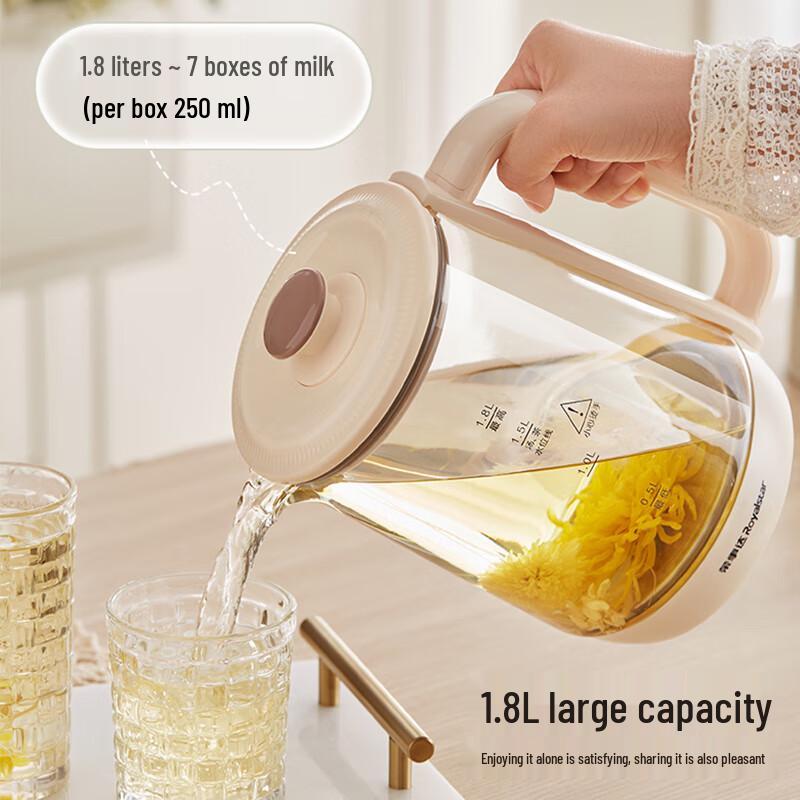 Royalstar 1.8L Multi-functional Health Kettle
