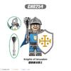 Medieval military Jerusalem Tripoli knight building block Lionheart Castle Hospital Teutonic soldier model soldier brick toy