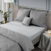Jersey Design91 Fitted Sheet 140X200 Silver 1 Pc