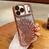 Bunte Diamant-Pfauen-Gradienten-Handyhülle für iPhone 17 Pro Max