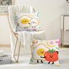 Fun Fried Egg Cute Pillow Case Suitable For Bedrooms Living Rooms Cars Home Decoration