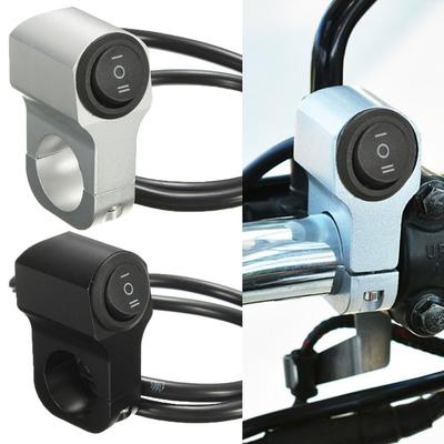 ON/OFF Indicator Fog Signals Light Control Button Motorcycle Handlebar Switch Light Indicator Switch Moto Light Controller