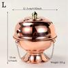 Classical Copper Hanging Incenses Burners Traditional Tibetan Censers Stove with Chain For Family Use And Table Decors