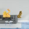 Lion Sculpture Animal Statue Cornucopia Collectible Art Crafts Chinese Year Modern