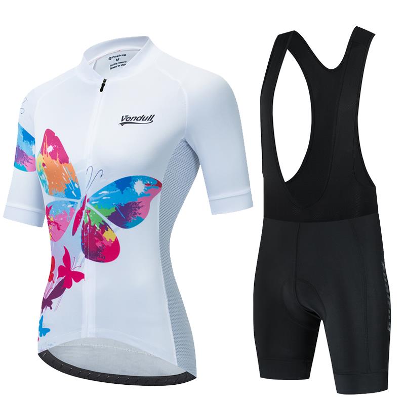 Sommer Radfahren Jersey Sets 2024 Frauen Radfahren Kleidung MTB Bike Anzug Kurzarm Fahrrad Bike Outdoor Kleidung Maillot Ciclismo
