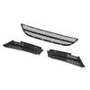 Frontstoßstange unten Gitter Set 51117134081 Links Rechts Seite Nebelscheinwerfer Gitter Abdeckung Ersatz für 3er E90 E91 Limousine