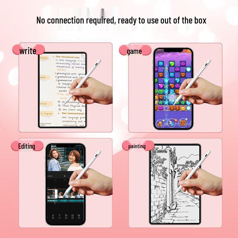 Active Stylus Pen for iPad - Apple Pencil & Tablet Compatible