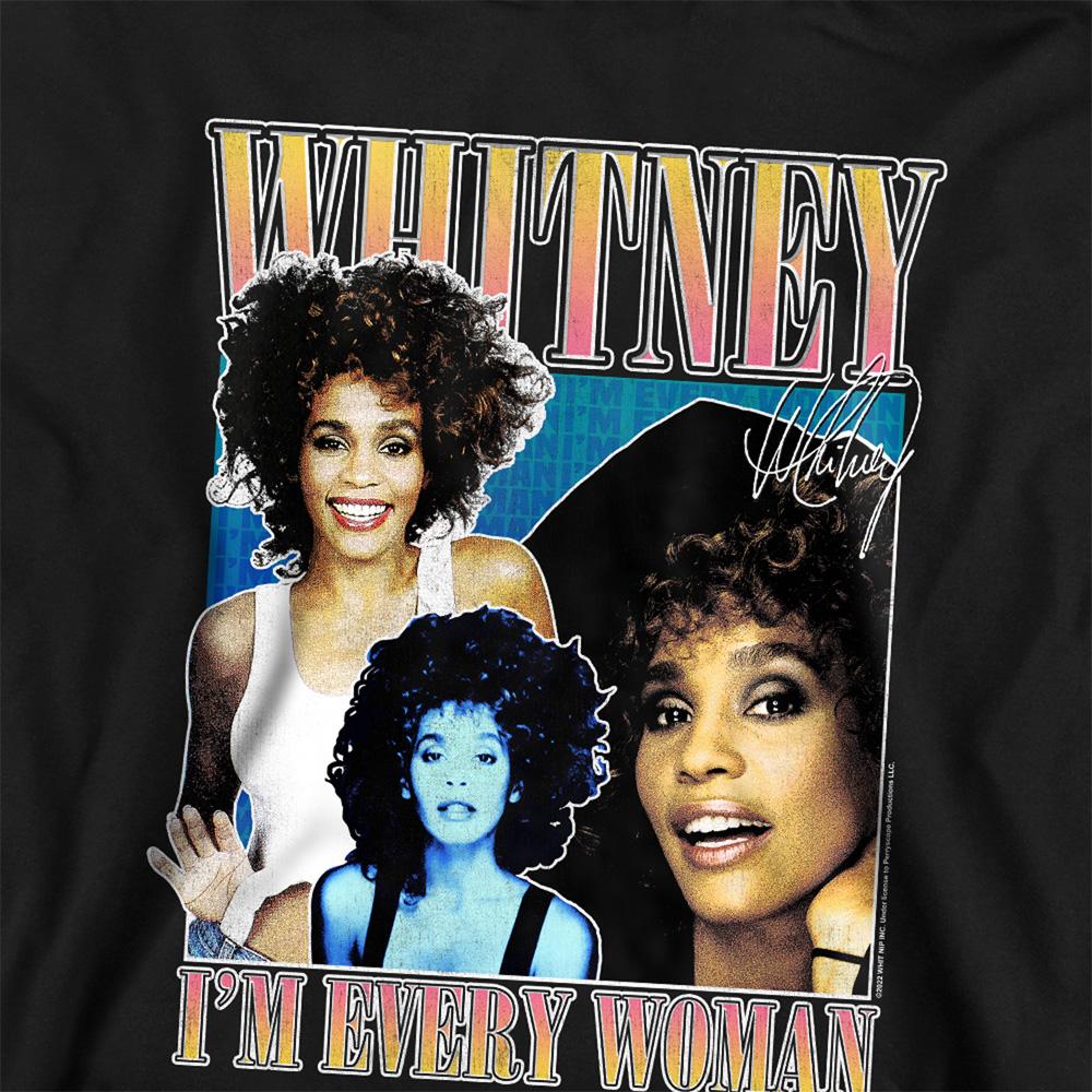 Whitney Houston Childrens/Kids Every Woman Pullover Hoodie