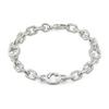 925 Sterling Silber Doppel G Ineinandergreifendes Halsketten- und Armbandset