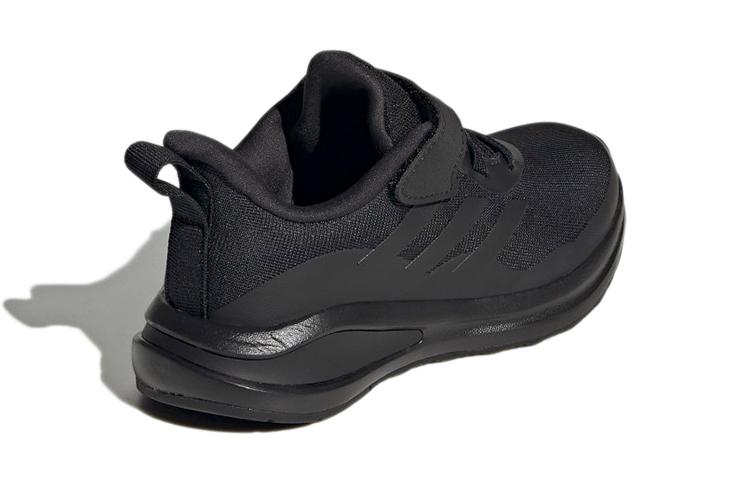 Adidas Fortarun Breathable And Wear resistant Low top Kids Lifestyle Shoes Black Kids' GY7601
