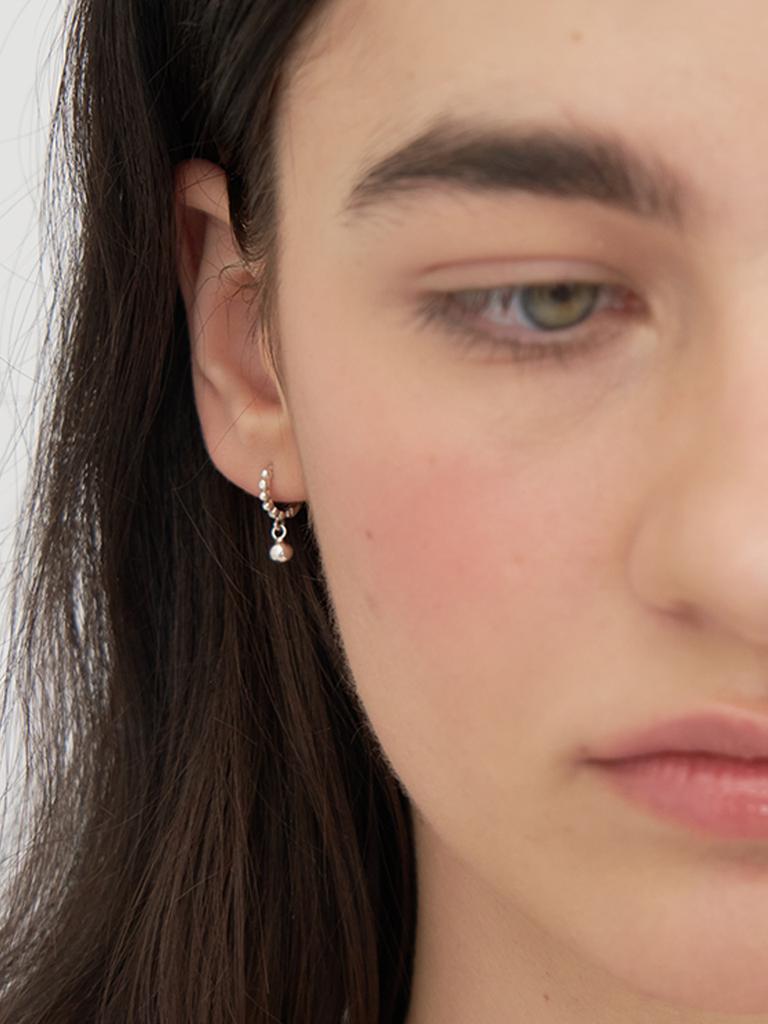 Still Instant Sea Bubble One-Touch Earring