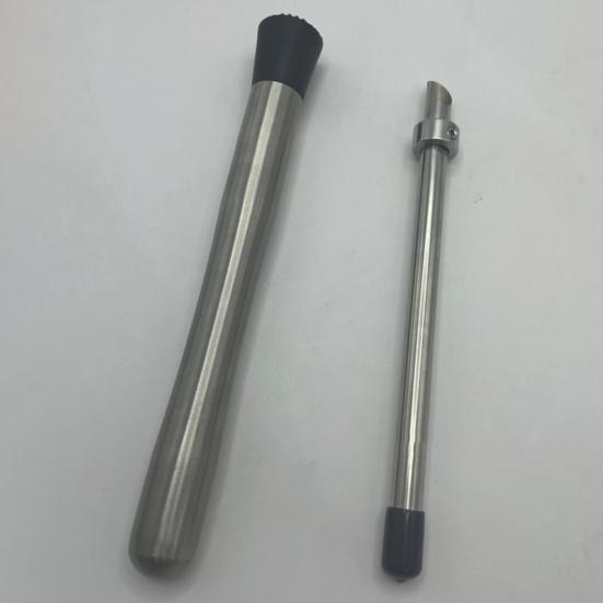 3Pcs/Set Straw Puncher Muddler Set Stainless Steel Straw Hole Puncher Kit Lemonade Stand Essentials Kit