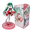 Miku Hatsune Figure Anime Girl Model Desktop Decor Collectible Doll Gift For Fans Future Vocaloid Statue Japanese Cute Kawaii Otaku