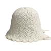 New Style Slit Wavy Edge Versatile Face Showing Small Bucket Hat Travel Lambswool Fisherman Hat