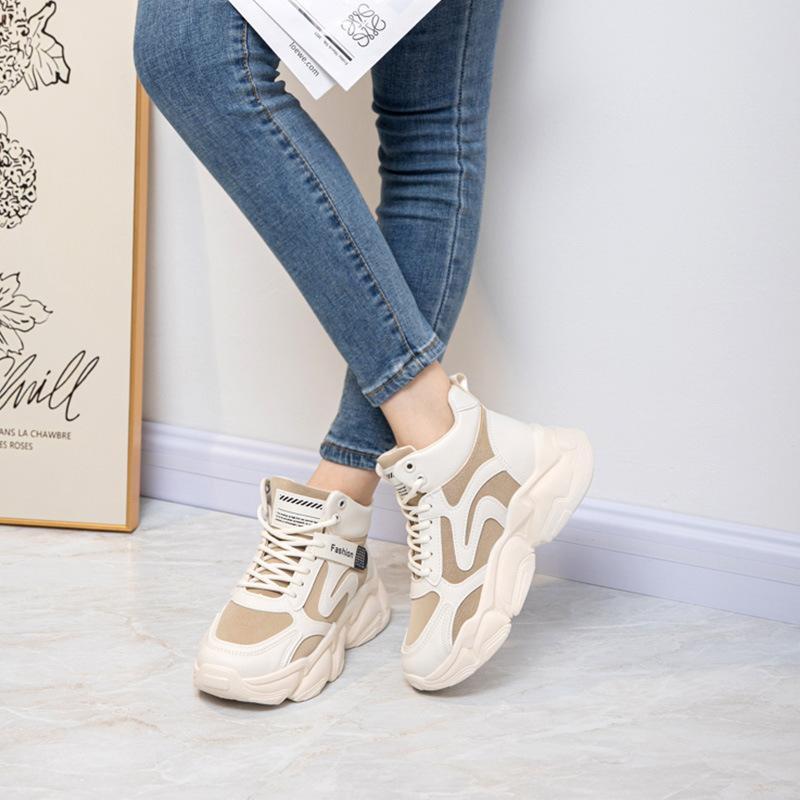 Autumn Men's Platform Sneakers High Top Men Chunky Shoes Fitness Trainers Women Casual Shoe Tenis Masculino Zapatillas Hombre