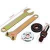 Adattatore Mandrino Portapinze Gambo 10mm Adattatore Trapano per Ruote da Taglio Disco Smerigliatrice