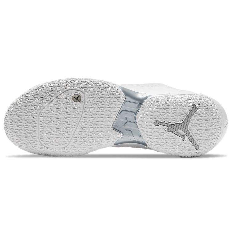 Air Jordan Why Not Zer0.4 Triple White Men Sneakers Metallic-Silver CQ4230-101