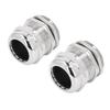2PCS M32 Cable Gland Adjustable Design with Gaskets Waterproof Cable Gland Waterproof Cord Grip Connectors Cable Box Enclosure