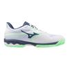 Mizuno Wave Exceed Light 2 AC White Vintage Indigo Mint Unisex Sneakers Neo-Mint 61GA231837