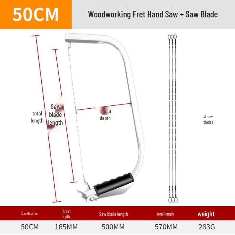 Multifunctional Woodworking Jigsaw & Universal Hand Saw