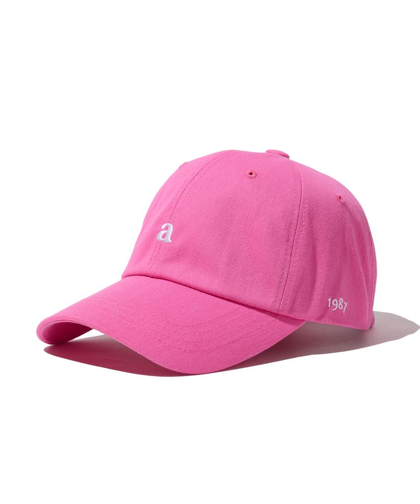ANALOG MOOD Signature Logo Ball Cap (Pink)