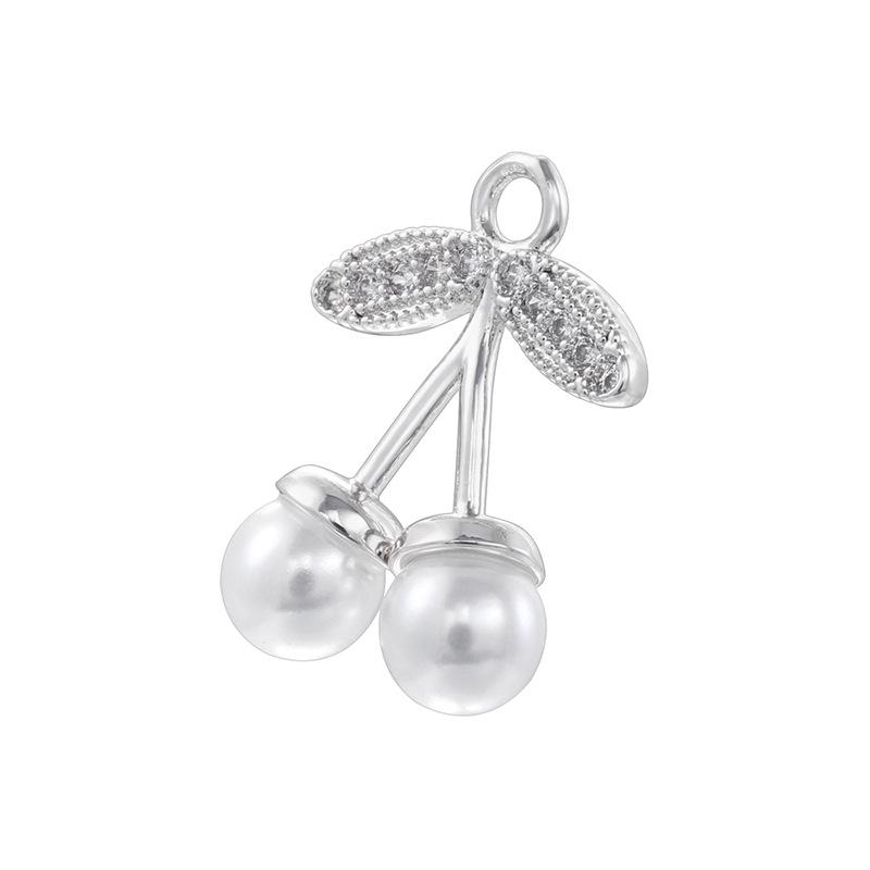 Süße Und Niedliche Fruchtserie Erdbeere Kirsche Anhänger Kreativer DIY Armband Halskettenanhänger Vd1634-1643