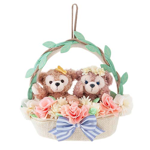 

Duffy & ShellieMay Wreath [Tokyo DisneySea Exclusive] Duffy & Friends Spring in Bloom 2021 Disney Merchandise Souvenir
