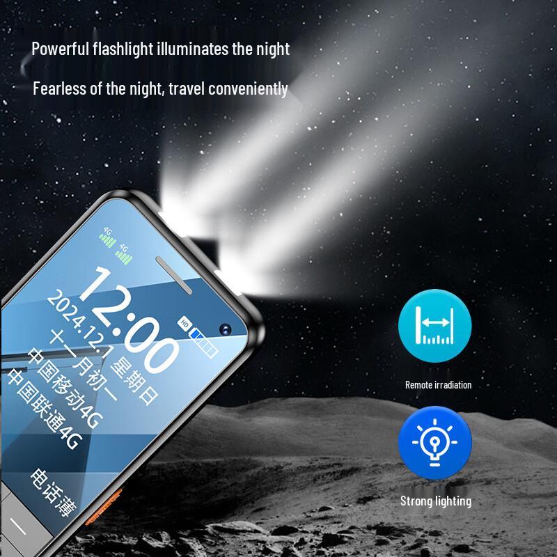 Coovei W9+ 4G tlačítkový telefon pro seniory a studenty (CN verze)