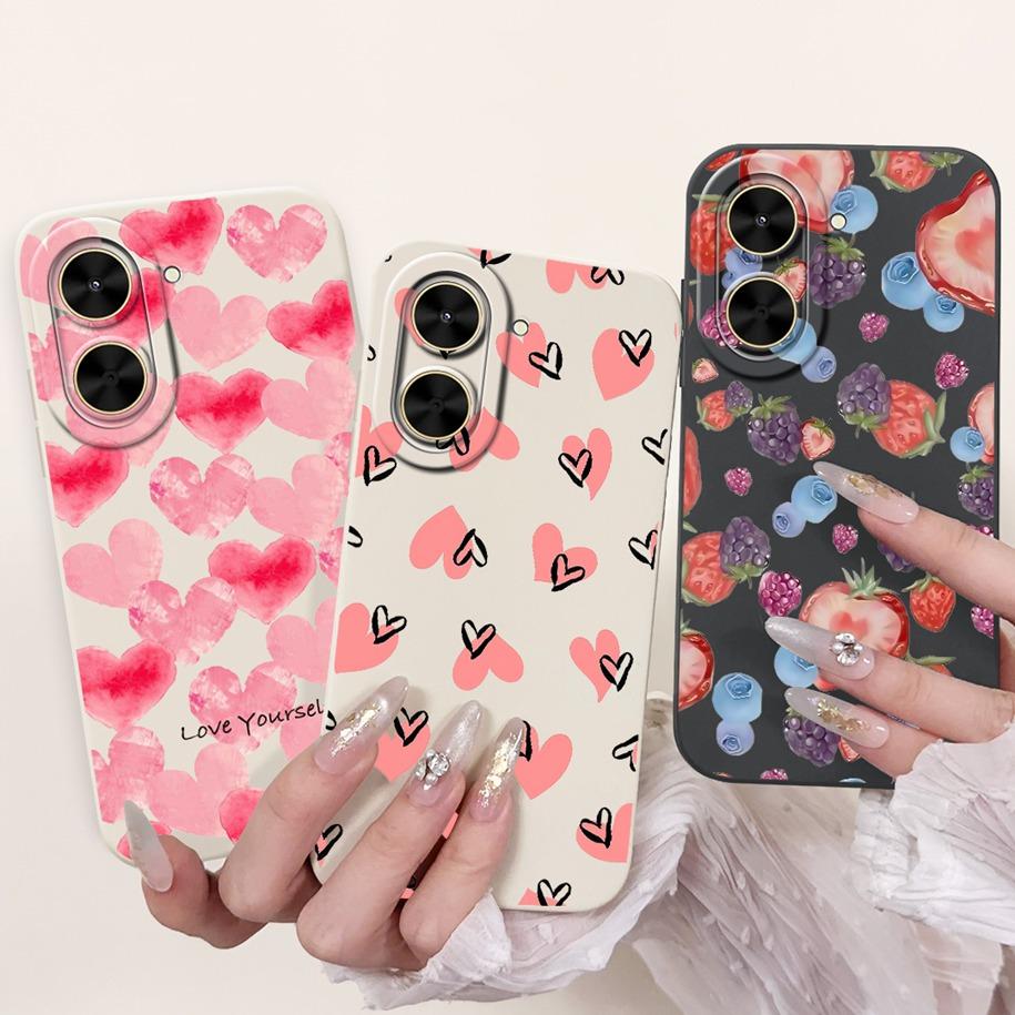 New Case For Xiaomi Poco C71 Cover Redmi A5 4G Phone Cases Fashion Flower Cartoon Soft TPU Fundas For Xiaomi Redmi A5 NFC Bumper