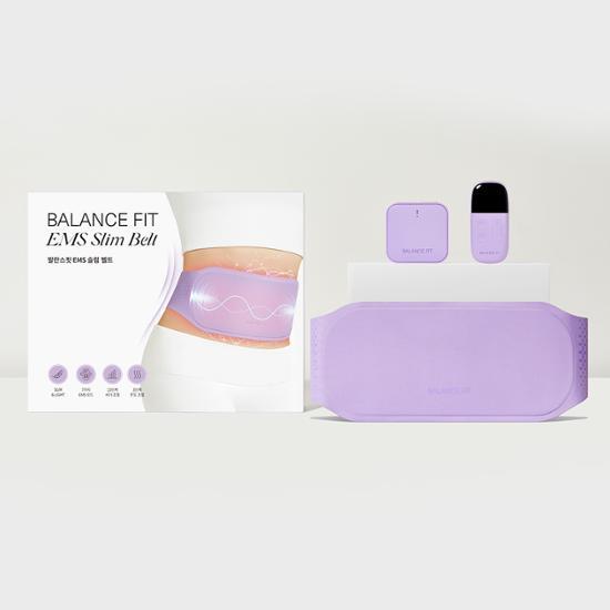 Balance Fit EMS Slim Belt 2 Types (Choose 1) (Beige/Purple)
