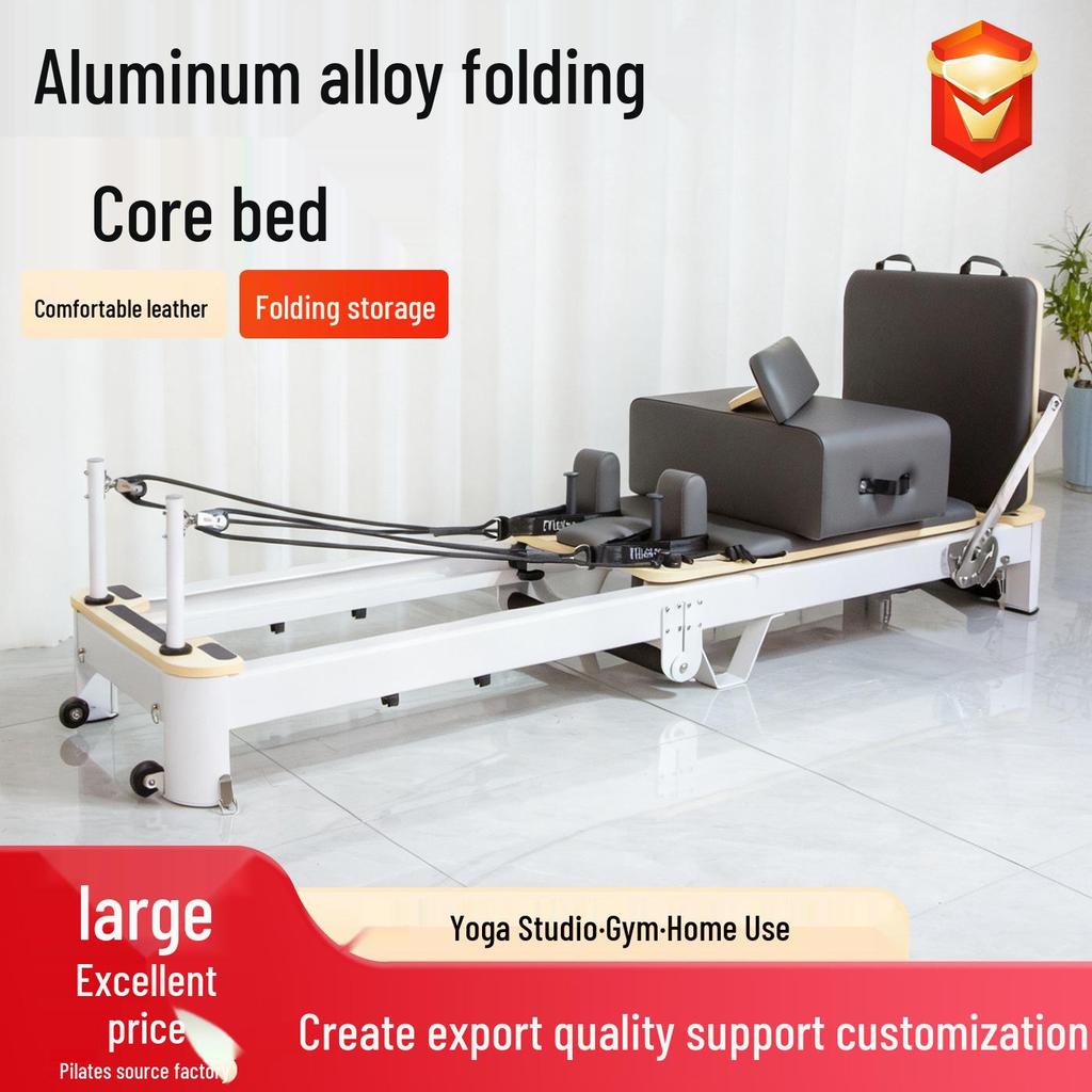 Foldable Aluminum Alloy Core Pilates Bed for Yoga Studio/Gym Equipment