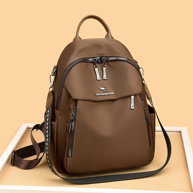 Stilvoller und eleganter einfacher Rucksack Damen Ausgeh- vielseitiger Pendlerrucksack Große Kapazität verschleißfest praktische Umhängetasche