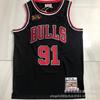 Mens Retro Mesh Basketball Jersey With Embroidered Number - Chicago Bulls 23 Michael Jordan 91 Dennis Rodman 1 Derrick Rose