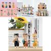 Adorable Mini Cat Pvc Figure Collection With 9 Stylish Outfits Perfect For Anime Lovers