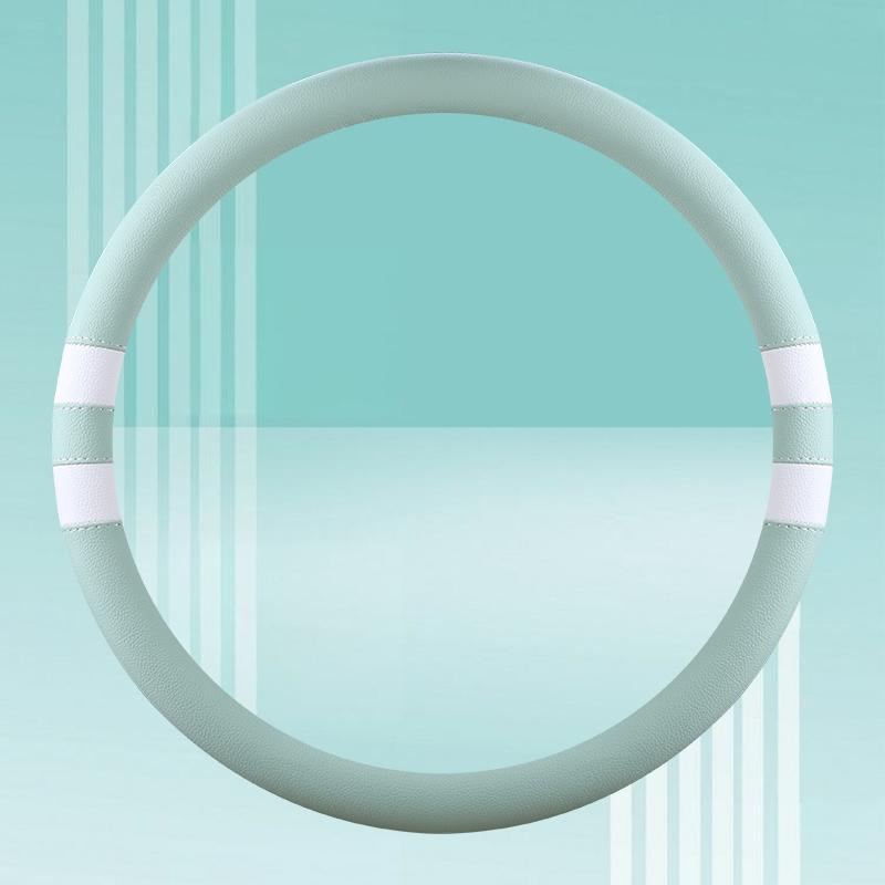 Car Steering Wheel Cover for Women Girls Universal 14.5-15 Inch, Breathable , Non-Slip, Car Interior Accessories for Most Cars