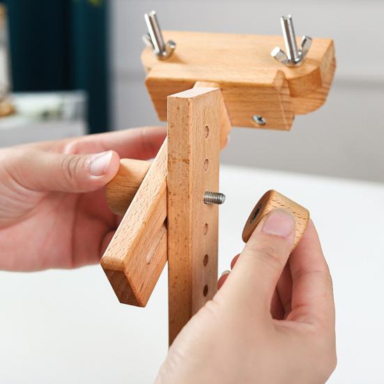 Support de cerceau de broderie Compact, Portable et robuste, cadre de point de croix, fournitures ménagères