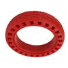 Electric Scooter Rubber Tire Double Honeycomb Tire for Xiaomi for Ninebot 8.5in Electric Scooters Red