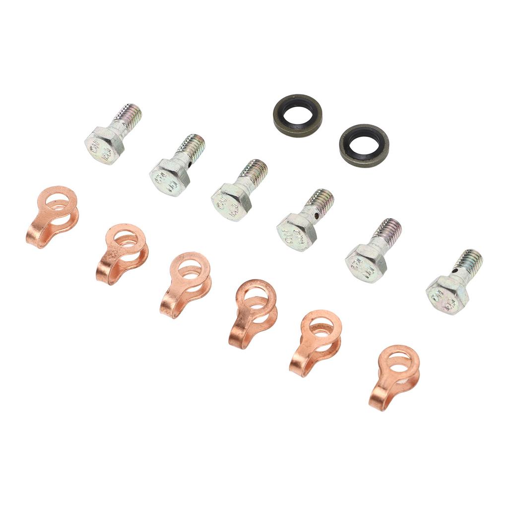 Fuel Return Line Banjo Bolt Kit 3905307 Replacement for Dodge Ram for Cummins 12V 4bt 6bt 6ct